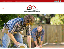 Tablet Screenshot of americanrenovationandservices.com